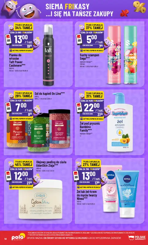 POLOmarket - gazetka promocyjna Frikasowy Katalog od środy 27.05 do wtorku 02.06 - strona 14