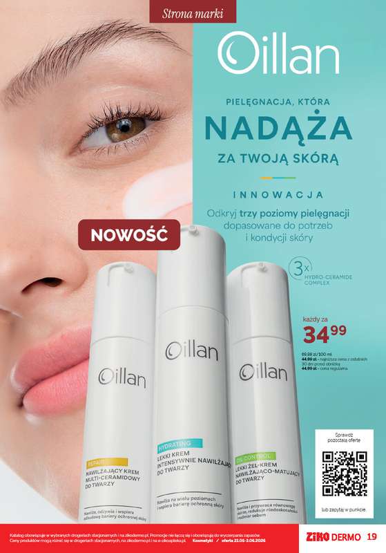 Ziko Dermo - gazetka promocyjna Gazetka od środy 27.05 do środy 03.06 - strona 19