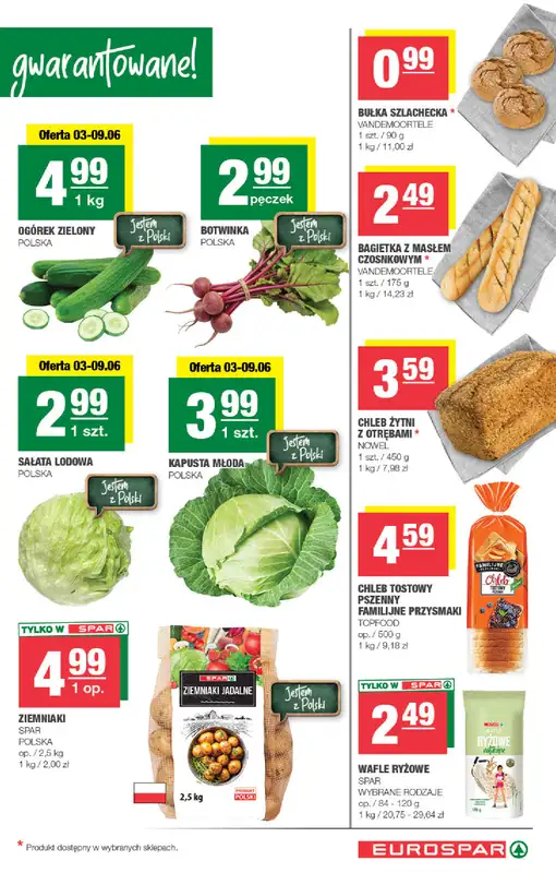 SPAR - gazetka promocyjna Gazetka Eurospar od środy 03.06 do niedzieli 14.06 - strona 3