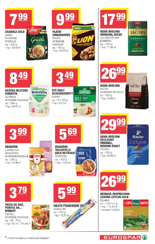 SPAR - gazetka promocyjna Gazetka Eurospar od środy 03.06 do niedzieli 14.06 - strona 9