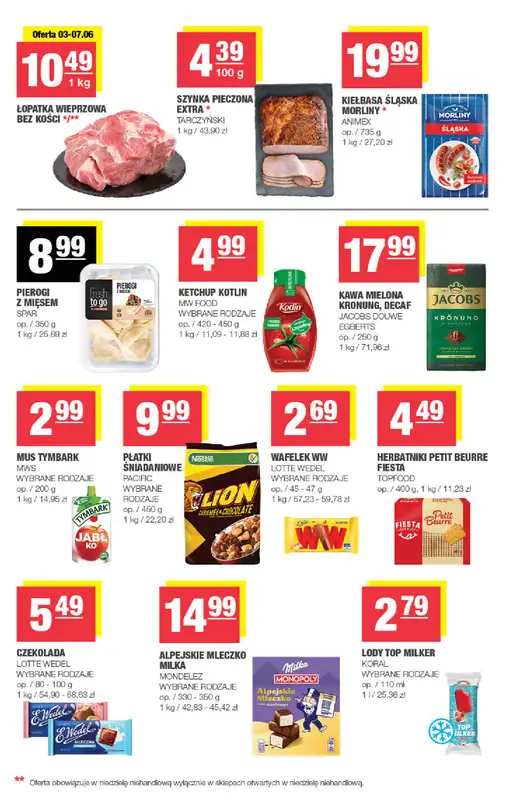 SPAR - gazetka promocyjna Gazetka Spar Mini od środy 03.06 do niedzieli 14.06 - strona 3