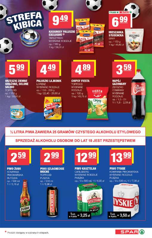 SPAR - gazetka promocyjna Gazetka Spar od środy 03.06 do niedzieli 14.06 - strona 7
