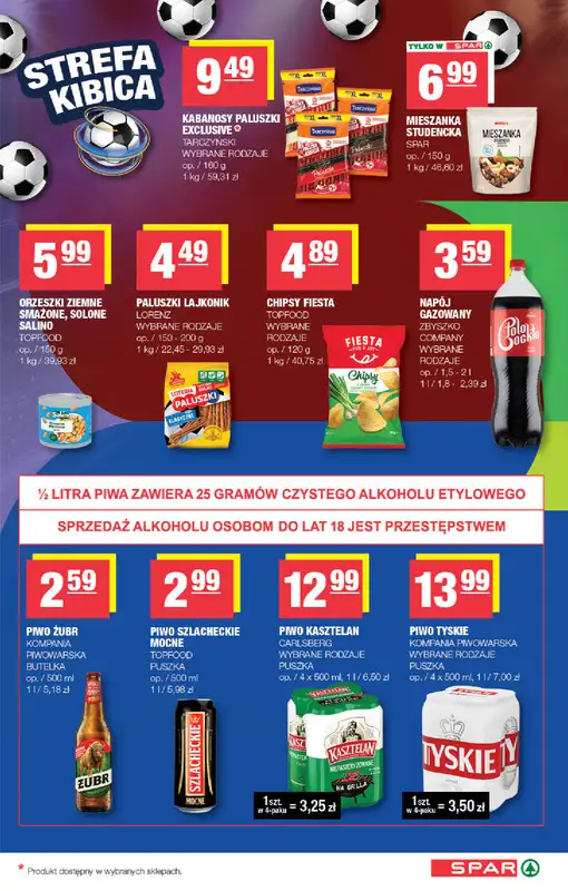 SPAR - gazetka promocyjna Gazetka Spar od środy 03.06 do niedzieli 14.06 - strona 7