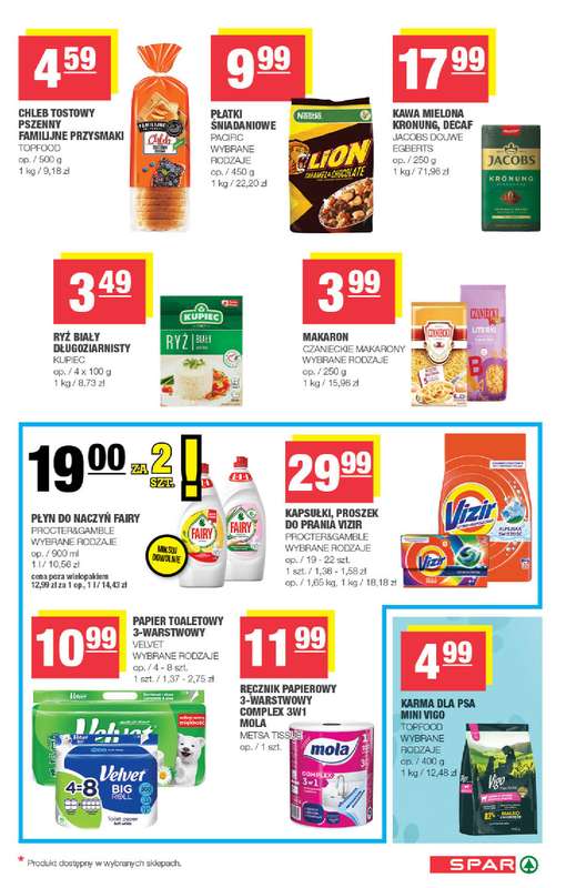 SPAR - gazetka promocyjna Gazetka Spar od środy 03.06 do niedzieli 14.06 - strona 5