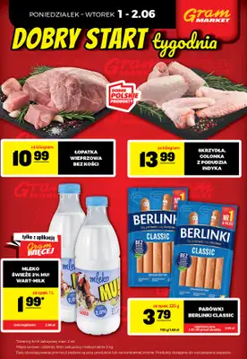Gram Market - gazetka promocyjna Cały tydzień niskie ceny od piątku 29.05 do wtorku 02.06 - strona 4