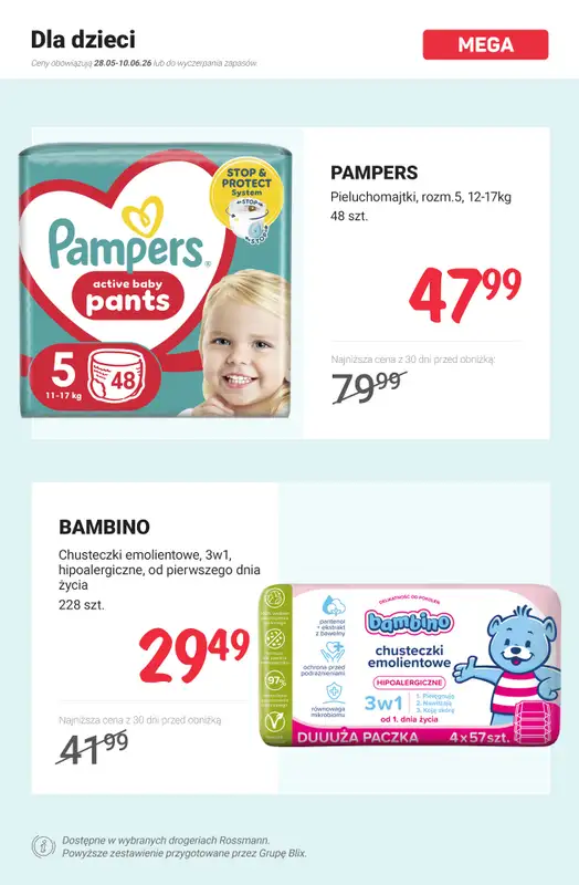 Rossmann - gazetka promocyjna Nowe MEGA promocje od 28.05 od czwartku 28.05 do środy 10.06 - strona 11