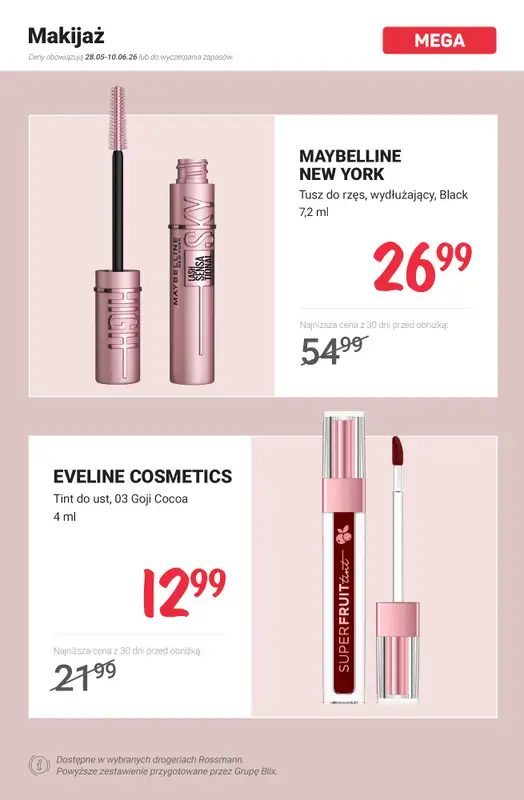 Rossmann - gazetka promocyjna Nowe MEGA promocje od 28.05 od czwartku 28.05 do środy 10.06 - strona 8