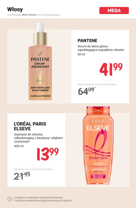 Rossmann - gazetka promocyjna Nowe MEGA promocje od 28.05 od czwartku 28.05 do środy 10.06 - strona 10