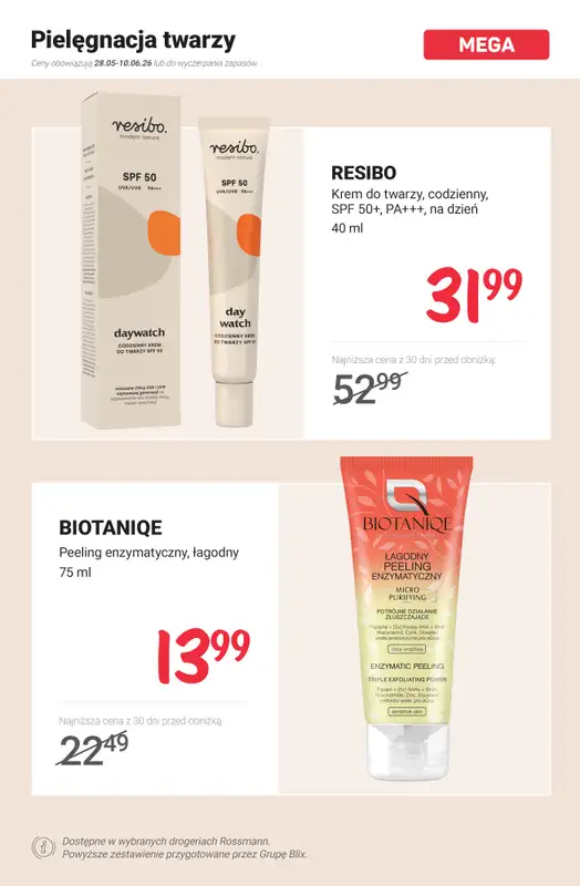Rossmann - gazetka promocyjna Nowe MEGA promocje od 28.05 od czwartku 28.05 do środy 10.06 - strona 3