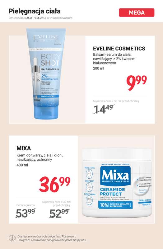 Rossmann - gazetka promocyjna Nowe MEGA promocje od 28.05 od czwartku 28.05 do środy 10.06 - strona 7