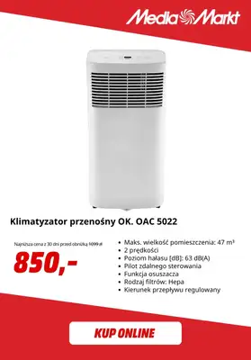 Media Markt - gazetka promocyjna Klimatyzatory i wentylatory na upały od czwartku 28.05 do czwartku 04.06 - strona 6