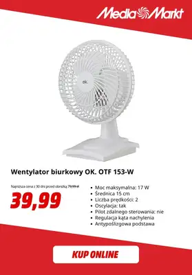 Media Markt - gazetka promocyjna Klimatyzatory i wentylatory na upały od czwartku 28.05 do czwartku 04.06 - strona 2