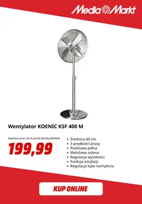 Media Markt - gazetka promocyjna Klimatyzatory i wentylatory na upały od czwartku 28.05 do czwartku 04.06 - strona 5