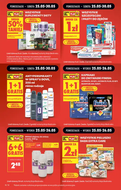 Biedronka - gazetka promocyjna Od poniedziałku, Z ladą tradycyjną od poniedziałku 25.05 do soboty 30.05 - strona 18