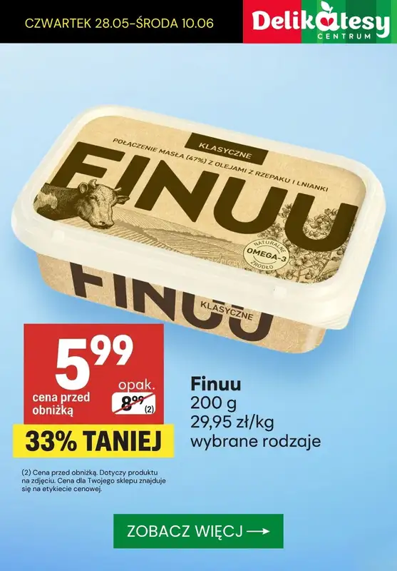 Delikatesy Centrum - gazetka promocyjna Najlepsze promocje! od czwartku 28.05 do środy 10.06 - strona 7