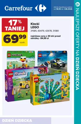 Dzień Dziecka - gazetka promocyjna Zabawki na Dzień Dziecka - najlepsze oferty z marketów! od czwartku 28.05 do soboty 30.05 - strona 14