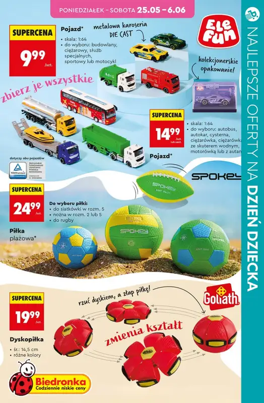 Dzień Dziecka - gazetka promocyjna Zabawki na Dzień Dziecka - najlepsze oferty z marketów! od czwartku 28.05 do soboty 30.05 - strona 20