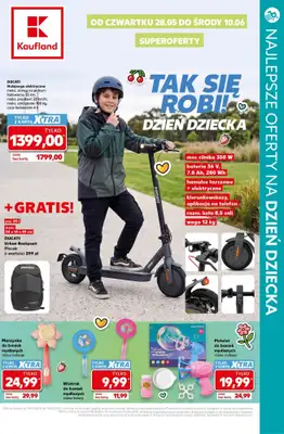 Dzień Dziecka - gazetka promocyjna Zabawki na Dzień Dziecka - najlepsze oferty z marketów! od czwartku 28.05 do soboty 30.05 - strona 10