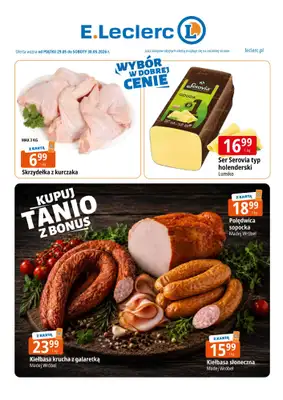 Leclerc - gazetka promocyjna Oferta weekendowa od piątku 29.05 do soboty 30.05