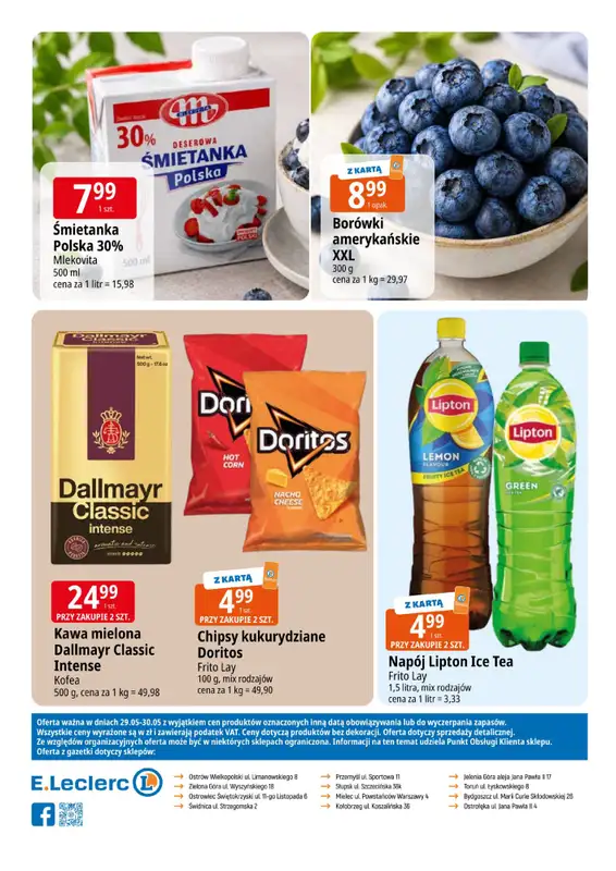 Leclerc - gazetka promocyjna Oferta weekendowa od piątku 29.05 do soboty 30.05 - strona 2