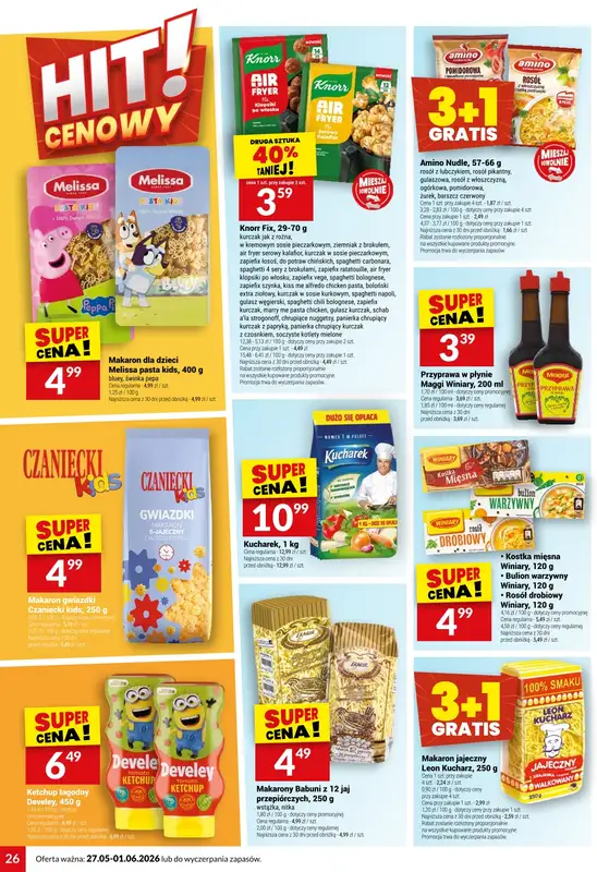 Twój Market - gazetka promocyjna Gazetka od środy 27.05 do poniedziałku 01.06 - strona 26