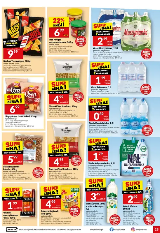 Twój Market - gazetka promocyjna Gazetka od środy 27.05 do poniedziałku 01.06 - strona 29