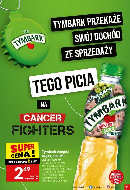 Twój Market - gazetka promocyjna Gazetka od środy 27.05 do poniedziałku 01.06 - strona 41