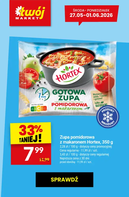 Twój Market - gazetka promocyjna Najlepsze promocje! od czwartku 28.05 do poniedziałku 01.06 - strona 6
