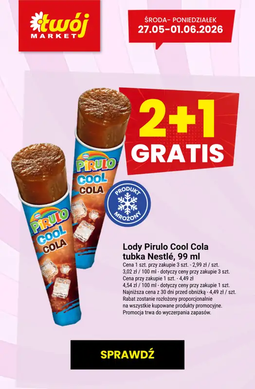 Twój Market - gazetka promocyjna Najlepsze promocje! od czwartku 28.05 do poniedziałku 01.06 - strona 7