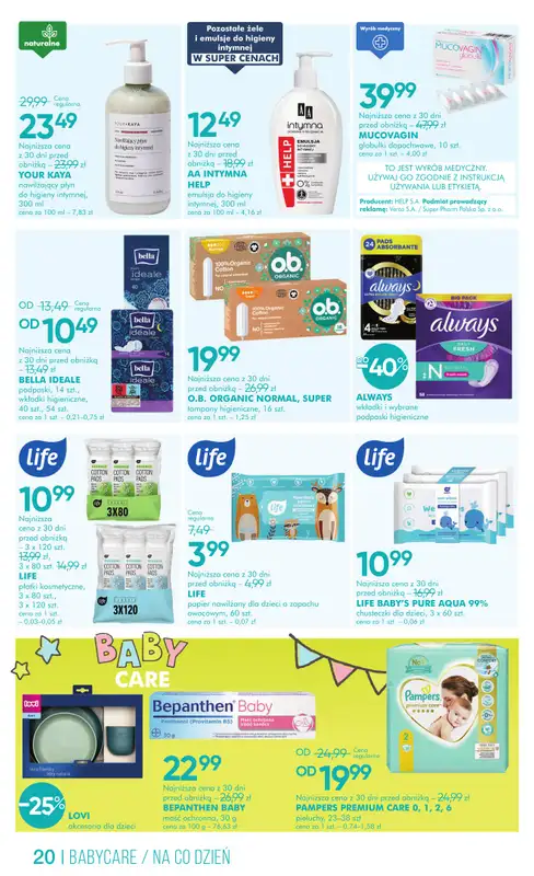 Super-Pharm - gazetka promocyjna Gazetka od soboty 30.05 do poniedziałku 15.06 - strona 20