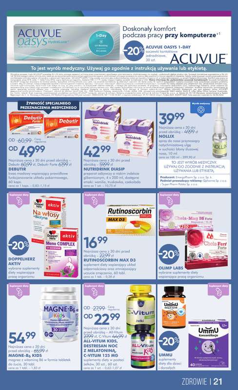 Super-Pharm - gazetka promocyjna Gazetka od soboty 30.05 do poniedziałku 15.06 - strona 21