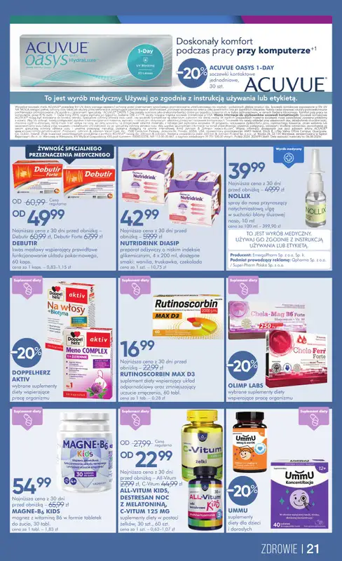 Super-Pharm - gazetka promocyjna Gazetka od soboty 30.05 do poniedziałku 15.06 - strona 21