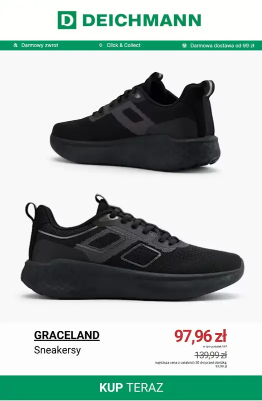 Deichmann - gazetka promocyjna Do -50% na wyprzedaży od czwartku 28.05  - strona 5