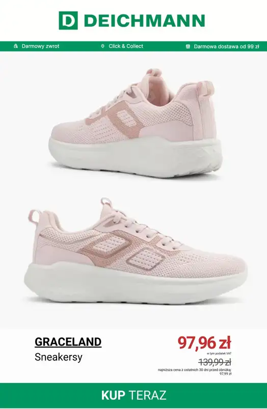 Deichmann - gazetka promocyjna Do -50% na wyprzedaży od czwartku 28.05  - strona 7