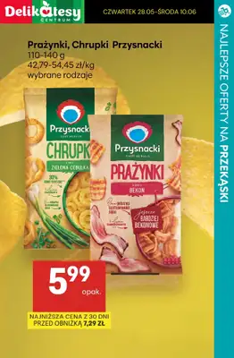 BEST SALE - gazetka promocyjna Przekąski dla KIBICA - najlepsze oferty! od czwartku 28.05 do soboty 30.05 - strona 8