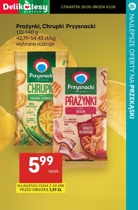 BEST SALE - gazetka promocyjna Przekąski dla KIBICA - najlepsze oferty! od czwartku 28.05 do soboty 30.05 - strona 8