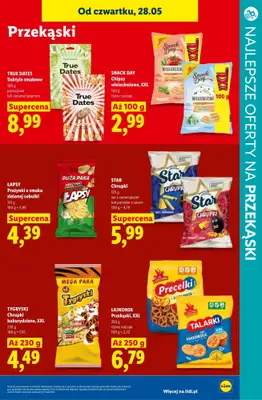 BEST SALE - gazetka promocyjna Przekąski dla KIBICA - najlepsze oferty! od czwartku 28.05 do soboty 30.05 - strona 7