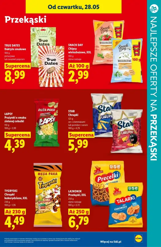 BEST SALE - gazetka promocyjna Przekąski dla KIBICA - najlepsze oferty! od czwartku 28.05 do soboty 30.05 - strona 7