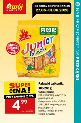 BEST SALE - gazetka promocyjna Przekąski dla KIBICA - najlepsze oferty! od czwartku 28.05 do soboty 30.05 - strona 18