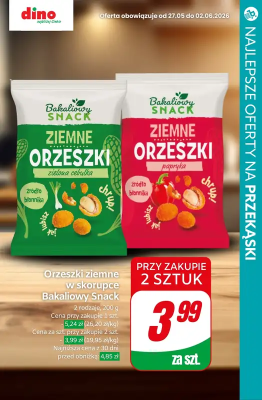 BEST SALE - gazetka promocyjna Przekąski dla KIBICA - najlepsze oferty! od czwartku 28.05 do soboty 30.05 - strona 16