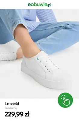 eobuwie.pl - gazetka promocyjna Białe sneakersy damskie od czwartku 28.05  - strona 5