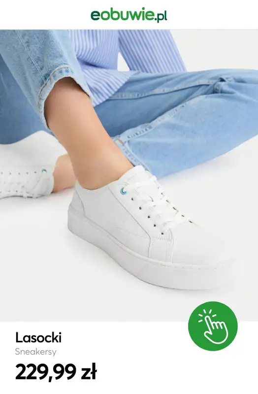 eobuwie.pl - gazetka promocyjna Białe sneakersy damskie od czwartku 28.05  - strona 5