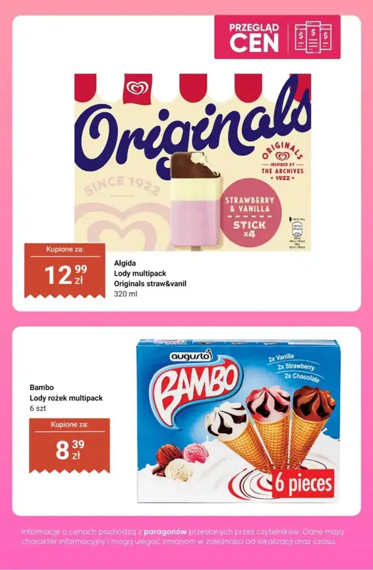 Dino - gazetka promocyjna Lody - przegląd cen od czwartku 28.05 do wtorku 02.06 - strona 7