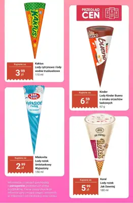 Dino - gazetka promocyjna Lody - przegląd cen od czwartku 28.05 do wtorku 02.06 - strona 12