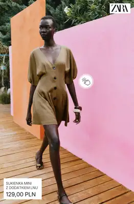 Zara - gazetka promocyjna Modne sukienki na lato od czwartku 28.05  - strona 8