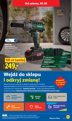 Lidl - gazetka promocyjna Oferta od czwartku od czwartku 28.05 do soboty 30.05 - strona 37