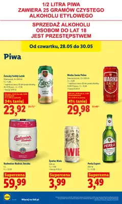 Lidl - gazetka promocyjna Oferta od czwartku od czwartku 28.05 do soboty 30.05 - strona 70
