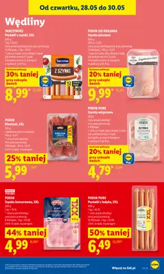 Lidl - gazetka promocyjna Oferta od czwartku od czwartku 28.05 do soboty 30.05 - strona 57