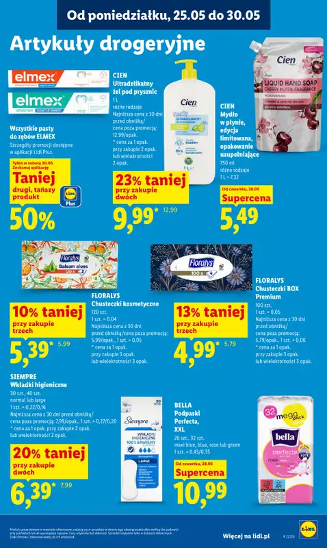 Lidl - gazetka promocyjna Oferta od czwartku od czwartku 28.05 do soboty 30.05 - strona 83