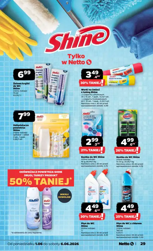 Netto - gazetka promocyjna Gazetka Spożywcza od poniedziałku 01.06 do soboty 06.06 - strona 29
